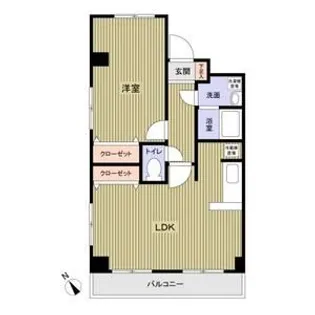 クラーシェ妙典【3階】の間取り