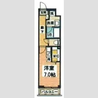 SーFORT船橋海神EAST【4階】の間取り