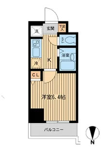 ドゥーエ浦安Ⅱ【6階】の間取り