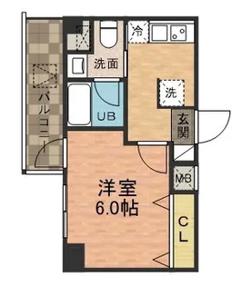 SーRESIDENCE行徳【3階】の間取り