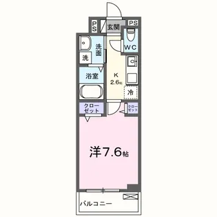 アリビオガーデン【2階】の間取り