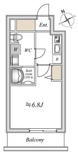 LIME RESIDENCE HIGASHINAKAYAMA【3階】の間取り