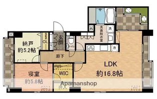 T・Kビル【501号室】の間取り