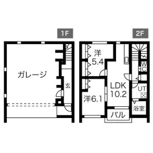 LALA CHARME A(ララシャルムA)【1階】の間取り