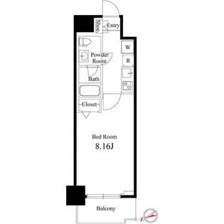 PARK SQUARE国府台【10階】の間取り