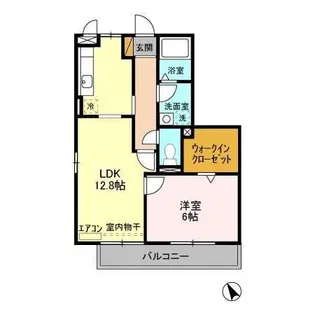 パークサイド 西船 A・B【3階】の間取り