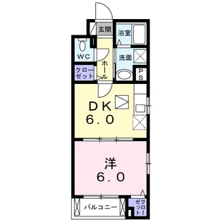 チェリーハウス【2階】の間取り
