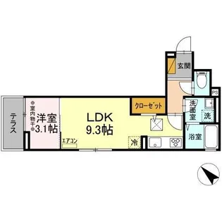 DーASSEMBLE【1階】の間取り