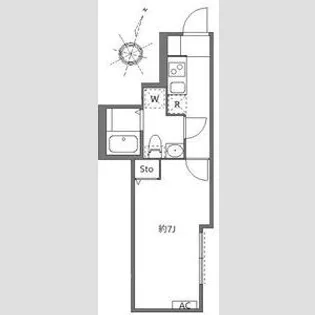 リープ立石【2階】の間取り