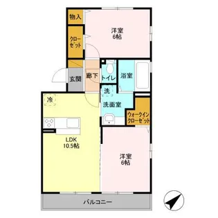 PLEIONE【2階】の間取り