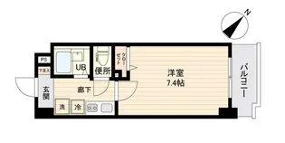 ザ・レジデンス行徳Ⅱ【0107号室】の間取り