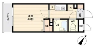 プライムアーバン行徳駅前Ⅱ【4階】の間取り