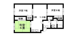 グランメール藤原【2階】の間取り
