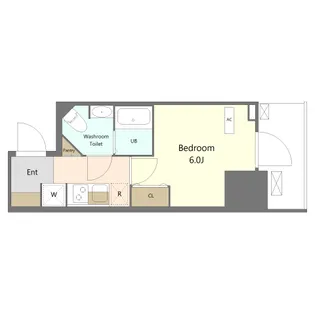 ALIVIS船橋EAST.WEST【2階】の間取り