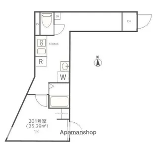 メイユール新小岩【2階】の間取り