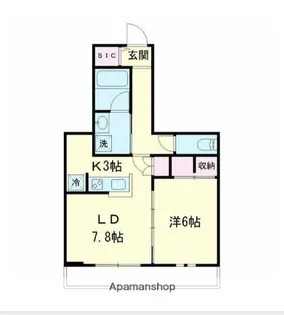 T.S MANSION【3階】の間取り