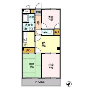 アネックスコトブキ【1階】の間取り