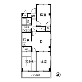 アネックスコトブキ【2階】の間取り