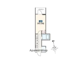 TOIVE新小岩【2階】の間取り