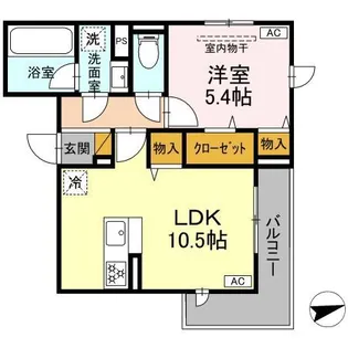 DーSERENO【2階】の間取り