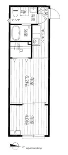 パインヒル18【103号室】の間取り