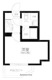 GLUCK船橋【1階】の間取り