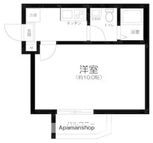 GLUCK船橋【1階】の間取り