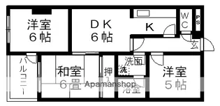 パルパステル【403号室】の間取り