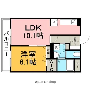 フェリーチェ K・Y【1階】の間取り