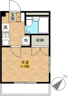 西船本郷マンション【3階】の間取り