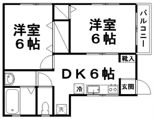 メゾン イシイ【2階】の間取り