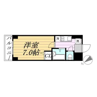 フォアグランデ【6階】の間取り