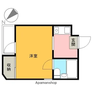 行徳グリーンハイツ【3階】の間取り