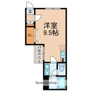 シモンズⅡ【2階】の間取り