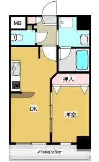 プレジール船橋本町【4階】の間取り