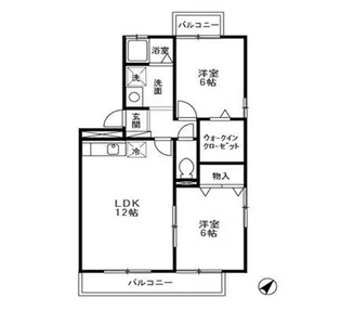 エトワール C【2階】の間取り