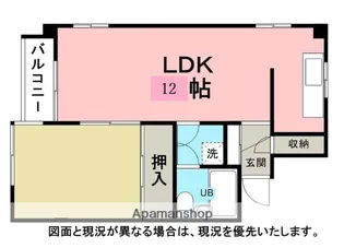 筑波ビル【3階】の間取り