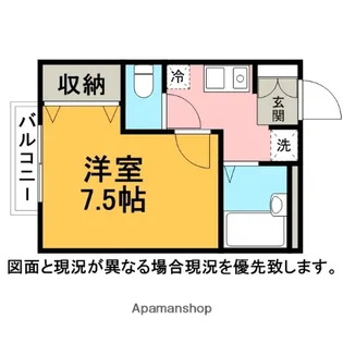 WELL VILLA 南行徳【1階】の間取り