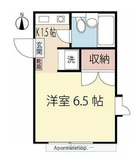 エルメゾン菅野【1階】の間取り