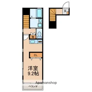 カーサビアンカ【2階】の間取り