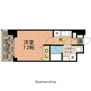 エレンシアK【3階】の間取り