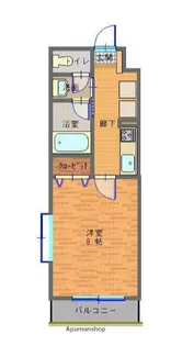 セナリオフォルム船橋【3階】の間取り