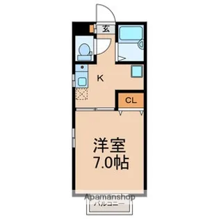 MKハイツ【2階】の間取り
