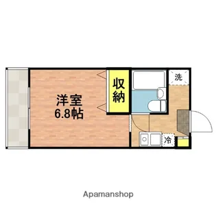 ドエル西船【3階】の間取り