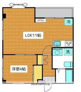 グリーンパレスMK【2階】の間取り