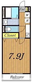 アーバンプラザ【2階】の間取り