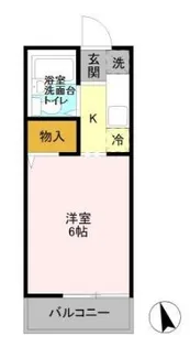 ドルフ・K【202号室】の間取り