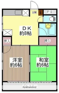 コスモリード船橋イースト【5階】の間取り