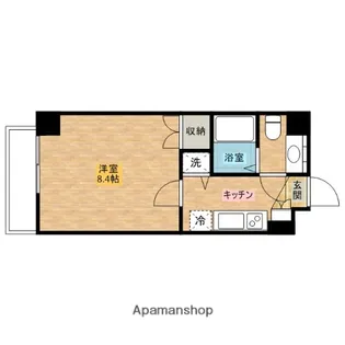 エスポワール本八幡【5階】の間取り