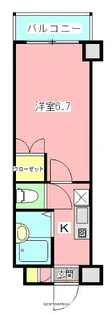 イーストベイ・船橋本町【8階】の間取り